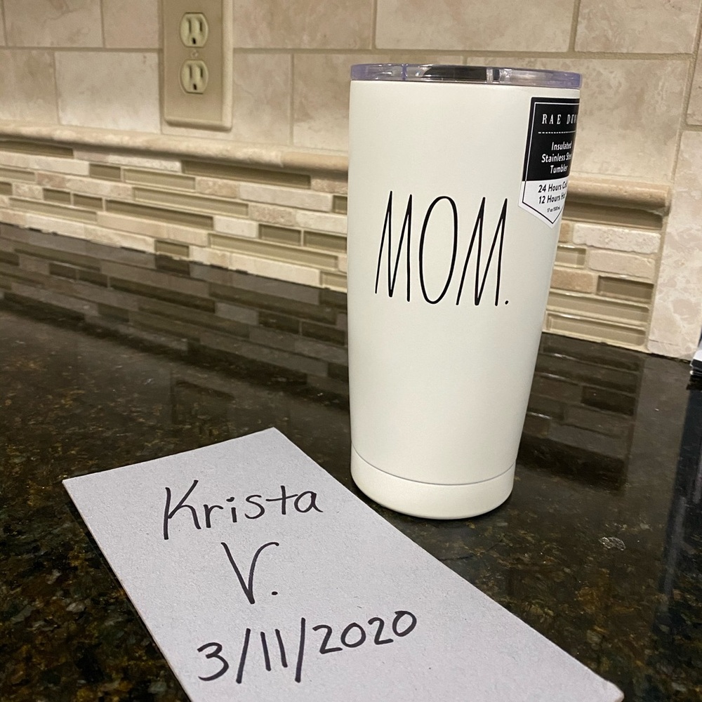 Rae Dunn Mom Tumbler